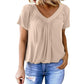 ⏳ Limited Time 50% Off!💐Women's Casual V Neck Basic T-shirt
