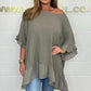 🔥Hot Sale-50% Off💟Loose Pleated Off Shoulder Blouses for Women