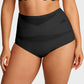 💖Hot Sale-Buy 1 Get 3 Packs💖Plus-Size High-Waist Cross Tummy Control Panties