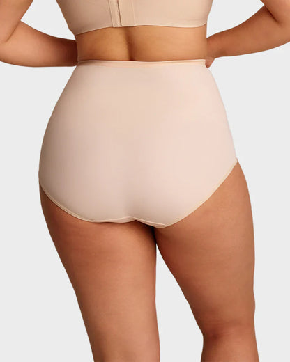 Limited sale 70% OFF🌸Last Day-Buy 1 Get 3 Packs✨Plus-Size High-Waist Cross Tummy Control Panties