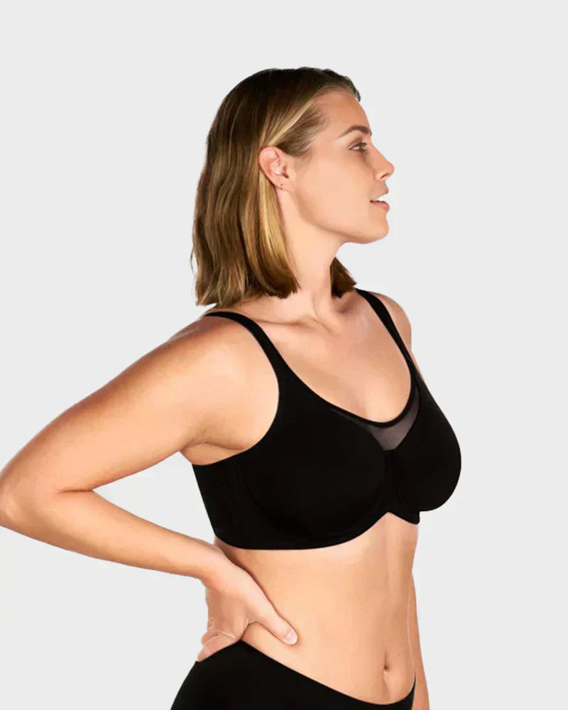 ⏳Last Day Special Price £8.88💐Women's Elegant Sheer Full Coverage Plus Size Bra