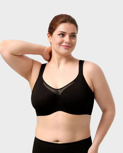 ⏳Last Day Special Price £8.88💐Women's Elegant Sheer Full Coverage Plus Size Bra