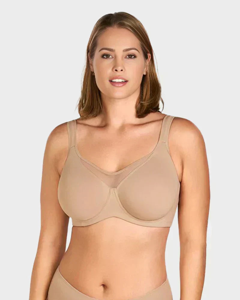 ⏳Last Day Special Price £8.88💐Women's Elegant Sheer Full Coverage Plus Size Bra