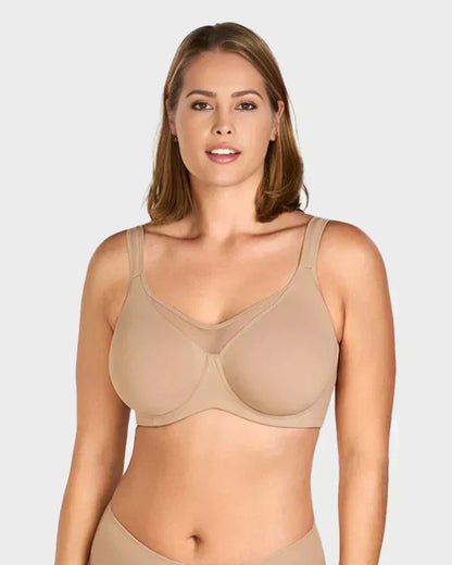 ⏳Last Day Special Price £8.88💐Women's Elegant Sheer Full Coverage Plus Size Bra