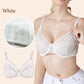 ⏳Brand Weekly Promotion 56% OFF!🖤Women's Mermaid Scales Lace Minimiser Bra Full Cup Wide Side Bands Adjustable Straps