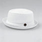 Summer Breathable Mesh Pork Pie Hat