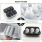 3D Skull Silicone Ice Cube Mold (6-Cavity/BPA-Free)