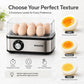 Multifunctional Egg Steamer with Clear Lid