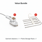 🥳2026 HOT SALE💨  Steam Iron & Steamer 2-in-1 – Kills 99.99% mites & bacteria. 5s preheat, 150ml tank. Ceramic plate, even heat. Safe for silk to cotton. Your fabric care essential. 🛡️🌿