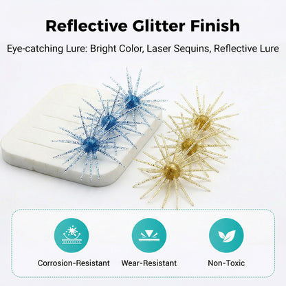 Bionic Sea Urchin Soft Fishing Lure（2pcs）