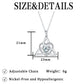 Birthstone Celtic Trinity Knot Heart Necklace✨ Heart Shape Celtic Trinity Knot Birthstone Pendant