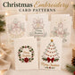 🌲 🪡 Christmas Hand Embroidery Card DIY Kit | Stitch Your Way Into the Christmas Spirit ✨ 🎁