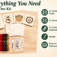 🌲 🪡 Christmas Hand Embroidery Card DIY Kit | Stitch Your Way Into the Christmas Spirit ✨ 🎁