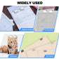 📎 2-Pack Portable Binder Clip Stapler + 100 Clips – Non-Destructive Paper Clamp Dispenser for Office, Home & School 🏫✏️