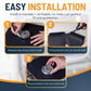 ♻️ Reusable Gas Stove Burner Liners – Cut-to-Fit Stove Protector Mats, 4-Pack