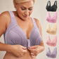 📢📢50% OFF !! ⏰Front Button Breathable Skin-Friendly Cotton Bra
