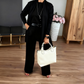 🎄 Christmas Spectacular: 70% Off 🎄 Grab the Elegant Longline Cardigan 3-Piece Set Now