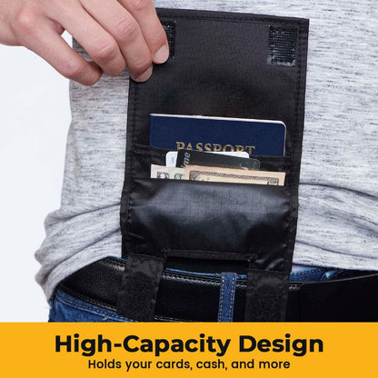 🏆Limited Time Sale 49% OFF🚶💳Slim Belt Wallet — Zero Bulk For Your Everyday Carry