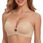 👙🤍Women’s Seamless Front Closure Strapless Bra, Ultra Soft Moisture-Wicking Invisible Everyday Bra