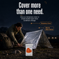 ⏰BUY 2 GET 1 FREE（3PCS）🚨 Emergency outdoor Survival Blanket – Compact Silver Thermal Shelter for Emergency Kits