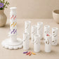 ⏳ Last Day 50% OFF – 🌸 Beginner-Friendly Clay Bloom Maker Set | Reusable 3D-Printed Flower Shaping Tool with Interchangeable Sleeves & 24-Color Modeling Clay Included ✨