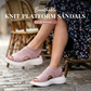 ⏳Time-Limited Special Price: ￡13.99!!🎁Women’s Knit Platform Sandals – Lightweight, Breathable & Arch-Supported 🏝️☁️  Cushioned Memory Foam Footbed • Non-Slip Sole • All-Day Comfort for Summer Walks, Holidays & City Days 🎁🇬🇧