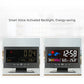 🌡️ ✨ Digital LED Weather Station - Temperature & Humidity Monitor with Forecast Display & Table Alarm Clock 📊⏰