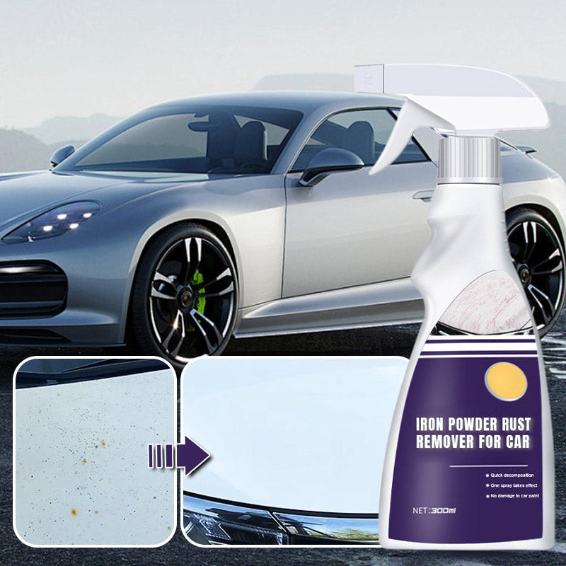 🚗 BUY 2 GET 1 FREE! ✨ Iron Powder Rust Remover for Car – Dissolves Contaminants, Safe on Paint & Restores Smooth Surface for Detailing 🧼