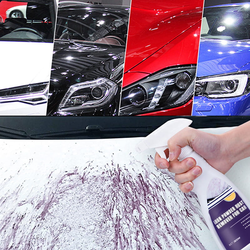 🚗 BUY 2 GET 1 FREE! ✨ Iron Powder Rust Remover for Car – Dissolves Contaminants, Safe on Paint & Restores Smooth Surface for Detailing 🧼