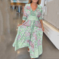 Seasonal bestseller with 60% off 🔥 Elegant long floral dress for women