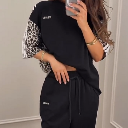 🐆【48-Hour Special】Leopard Print Sweatshirt 2-Pack | Matching Set 🇬🇧 🧥 Oversized Fit