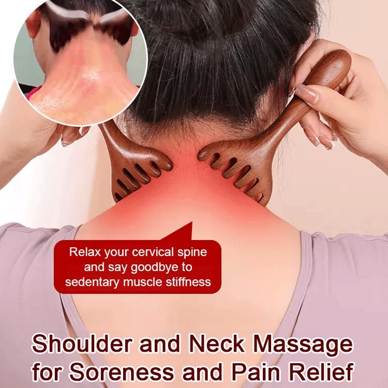✨Buy 1 get 1 free！！🔥Six-claw Meridian Massage Comb🪮