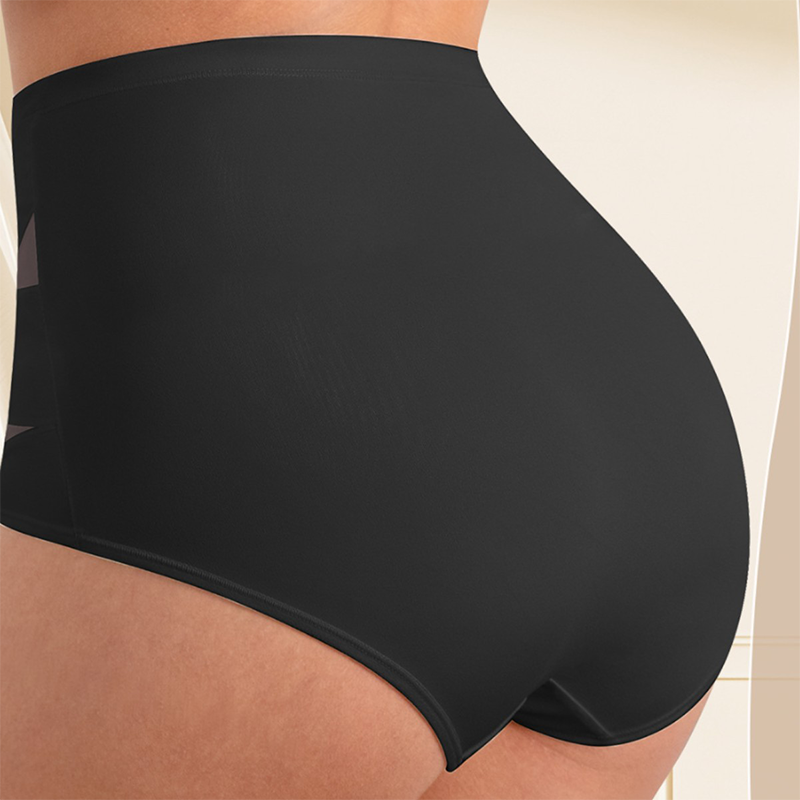 Limited sale 70% OFF🌸Last Day-Buy 1 Get 3 Packs✨Plus-Size High-Waist Cross Tummy Control Panties