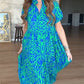 ⏳Time-limited Special⏰Women's Casual Print A-Line Long Dress