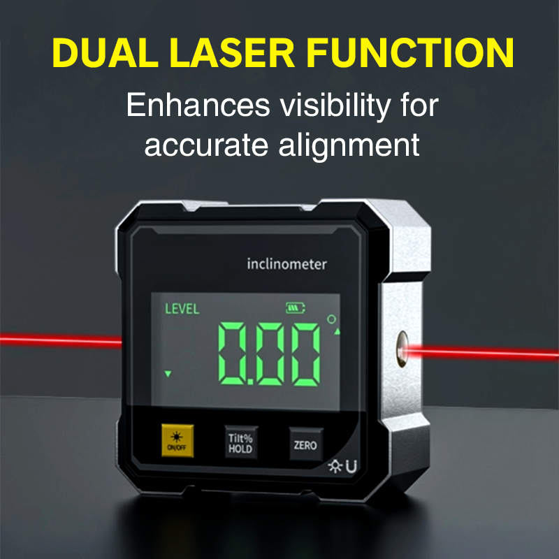📐  Magnetic Digital Angle Gauge – Precision Angle Measurement, Strong Magnetic Base, Easy-to-Read LCD Display 🛠️