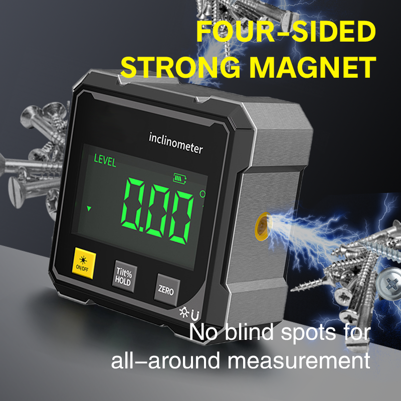 📐  Magnetic Digital Angle Gauge – Precision Angle Measurement, Strong Magnetic Base, Easy-to-Read LCD Display 🛠️