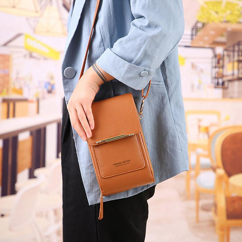🔥Hot Sale 50% OFF -🎁Women's Touch Screen Mobile Phone Messenger bag