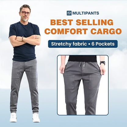 🔥NEW YEAR SALE £13.98!!⚡50K+ SOLD!🔥MultiPants – High Stretch Multi-pocket Durable Cargo Pants