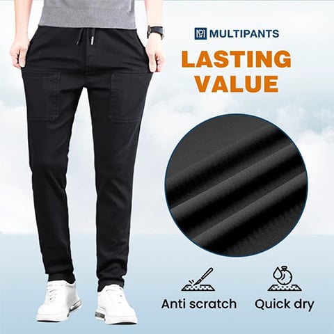 🔥NEW YEAR SALE £13.98!!⚡50K+ SOLD!🔥MultiPants – High Stretch Multi-pocket Durable Cargo Pants