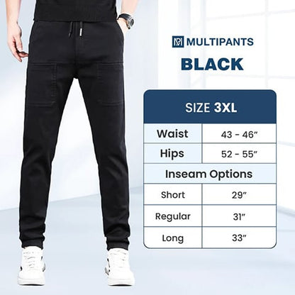🔥NEW YEAR SALE £13.98!!⚡50K+ SOLD!🔥MultiPants – High Stretch Multi-pocket Durable Cargo Pants