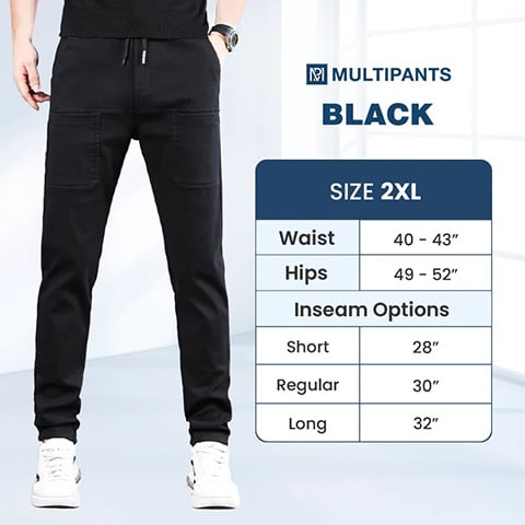 🎁Hot Sale🏆MultiPants – High Stretch Multi-pocket Durable Cargo Pants