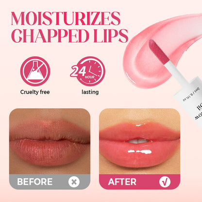 Hot sale💄BUY 1 GET 1 FREE 💄Fruity-Floral Scented Hydrating Lip Oil with Luminous Finish