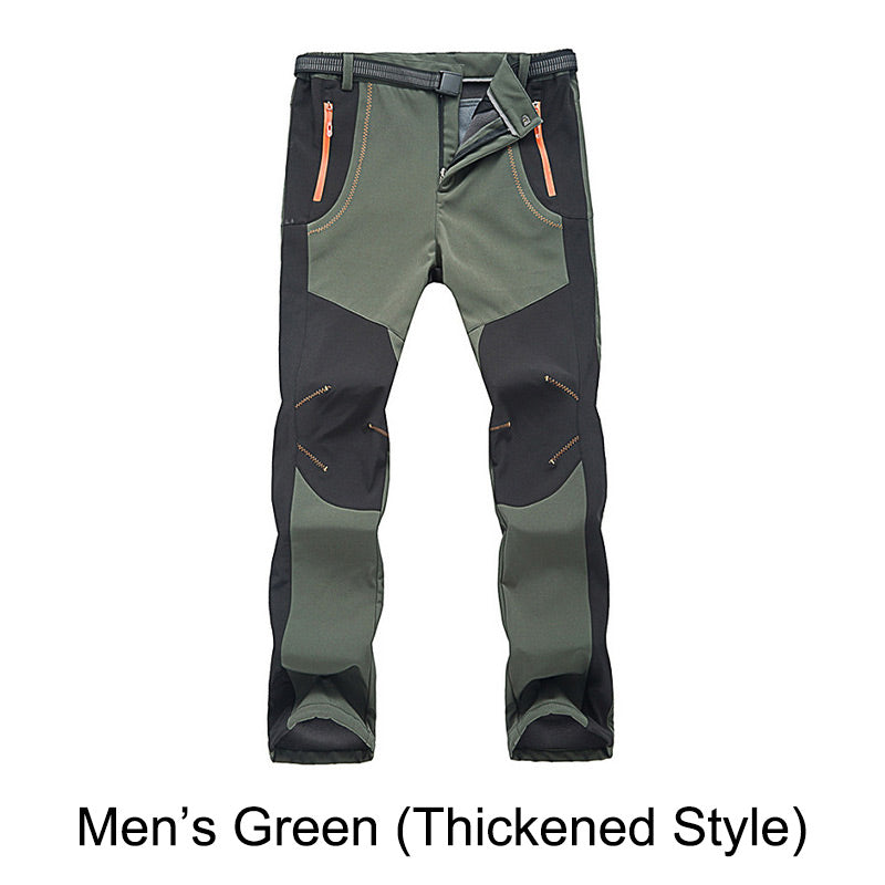 🍂Windproof Waterproof Warm Elastic Waist Hiking Pants