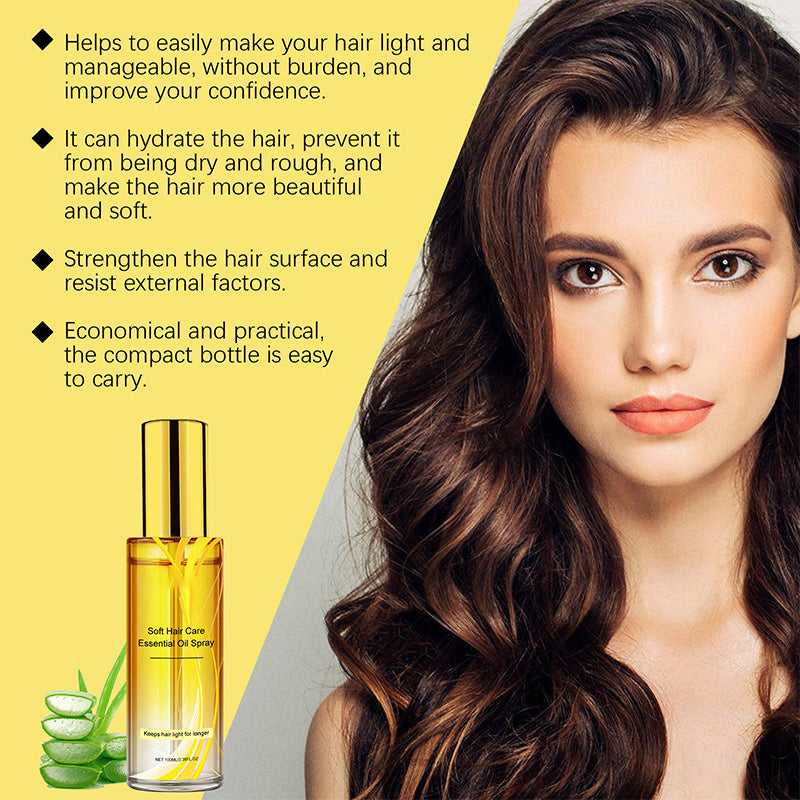 🎄🎅CHRISTMAS Sale 50% Off🥰Lightweight Nourishing Hair Essential Oil💞