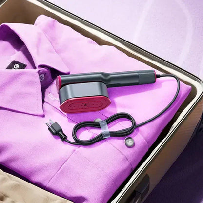 🥳2026 HOT SALE💨 50% OFF! Steam Iron & Steamer 2-in-1 – Kills 99.99% mites & bacteria. 5s preheat, 150ml tank. Ceramic plate, even heat. Safe for silk to cotton. Your fabric care essential. 🛡️🌿