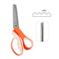 💥Last Day Special Sale 50% OFF✂ Premium Stainless Steel Pinking Shears – Ergonomic Soft-Grip, Zigzag Cut✂️