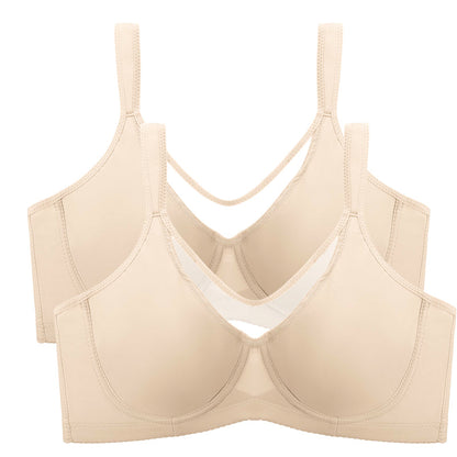 ⏳Last Day Special Price £8.88💐Women's Elegant Sheer Full Coverage Plus Size Bra