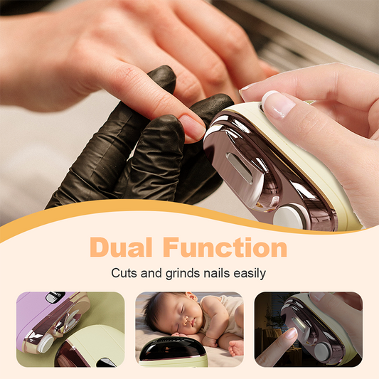 💗LAST DAY SALE 49% OFF💕🌟2-in-1 Safe Electric Nail Clipper