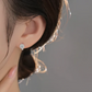 💎 Affordable Brilliance | Faux Moissanite Hoop Earrings | ✨ Daily Luxury 🌟【50% OFF】