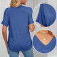 ⏳LAST DAY SALE 50% OFF💕Women's V-Neck Loose Soft Solid Color Short Sleeve Top